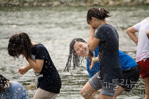 힘들었지? 물놀이로 피로를 싹~