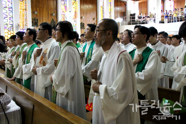 '내 탓이오' 생명을 지키지 못했음을 먼저 반성한다.(사진/ 고동주 기자)