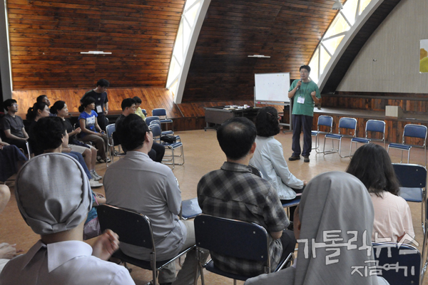 각 교구 상황과 단체를 소개했다. (사진/정현진 기자)