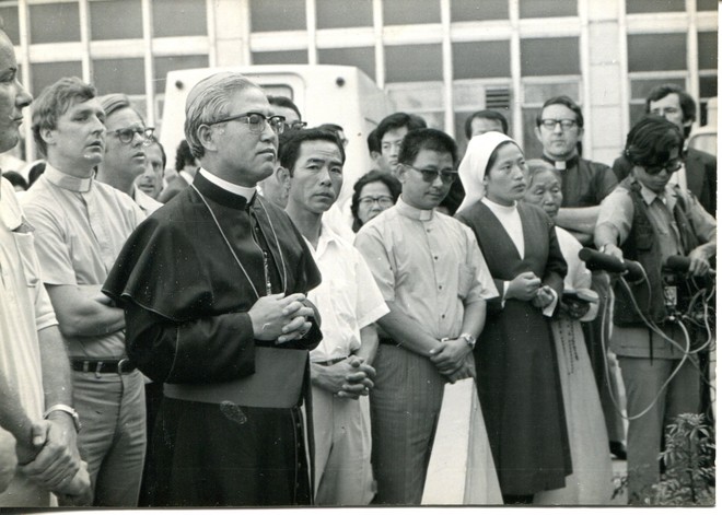 지학순 주교. (사진 출처 =&nbsp;지학순주교탄신100주년기념사업 페이스북)