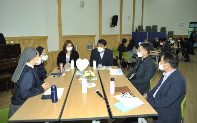 10월 4일 열린 제2차 '하느님 백성의 대화' 현장 모습. (사진 제공 = 광주대교구)