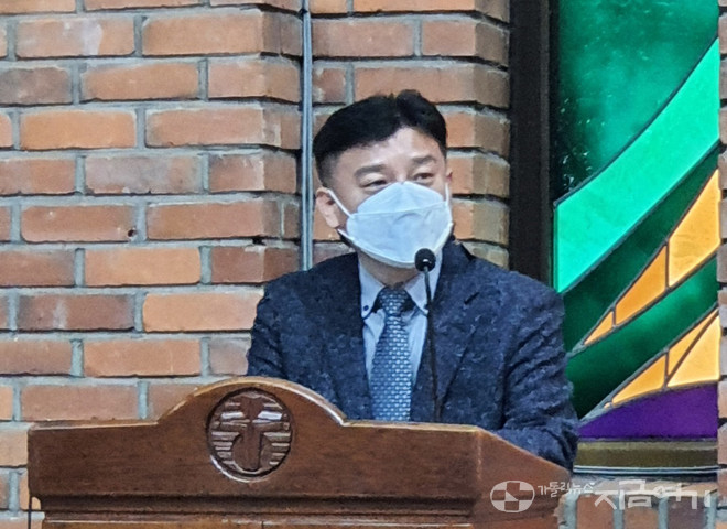 경동현 연구실장(우리신학연구소) ⓒ김수나 기자<br>