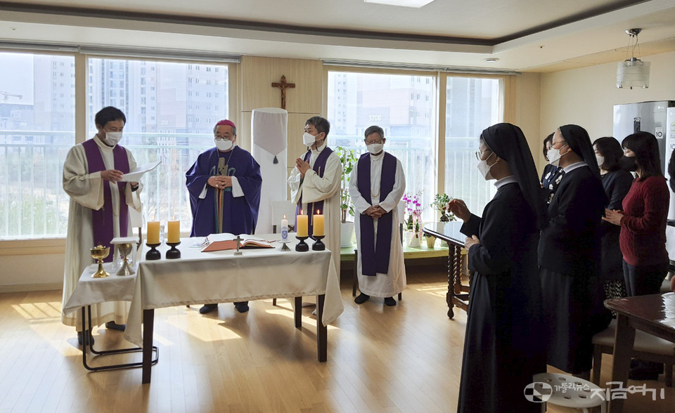 성가소비녀회 의정부관구 ‘별내 분원(평화의 씨앗) 공동체’ 축복미사 모습. ⓒ김수나 기자