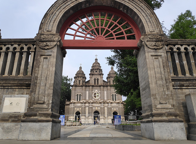 오늘날의 왕푸징 성당. ⓒ오현석