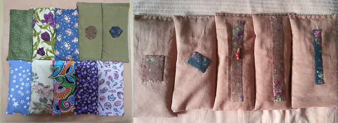 청운동 동사무소 세월호 희생자 부모님들께 보낸 눈 베개. ©남궁영미