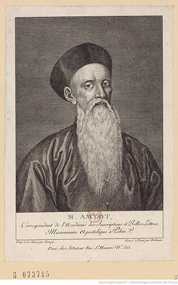 조제프 아미오의 초상화. (이미지 출처 = 프랑스국립도서관)