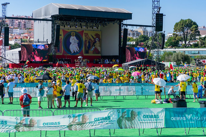 8월 1-6일 리스본에서 열린 세계청년대회 모습. (사진 출처 = Flickr)<br>