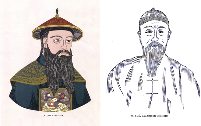 (왼쪽부터) 니콜라 로의 초상화, 설마태오의 초상화. (이미지 출처 = Vincentian Sources; vincentianpersons.azurewebsites.net)<br>