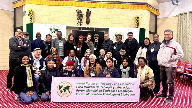 2024년 2월 13-19일까지 네팔 카트만두에서 열린 세계해방신학포럼 참가자들.&nbsp;(사진 출처 = 세계해방신학포럼)