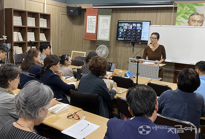 예수님과 여성을 공부하는 가톨릭 신자들의 모임이 5월 31일 강남순 교수 초대 강연을 마련했다. 이 자리에서 강 교수는 최근 출간한 책 