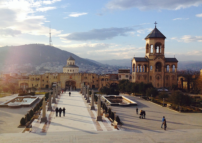 조지아 수도 트빌리시 모습. (이미지 출처 = Needpix)