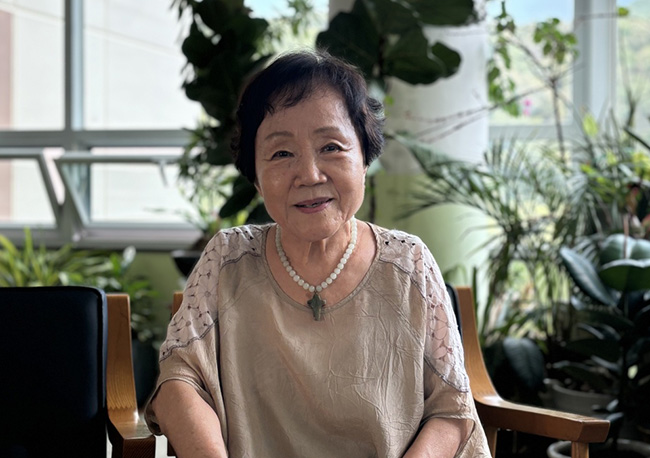 원로 희곡 작가 전옥주 씨. (사진 제공 = 전옥주)