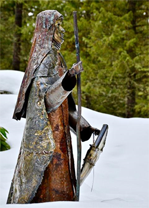 성녀 아빌라 데레사 동상. (사진 출처 = NCR)<br>