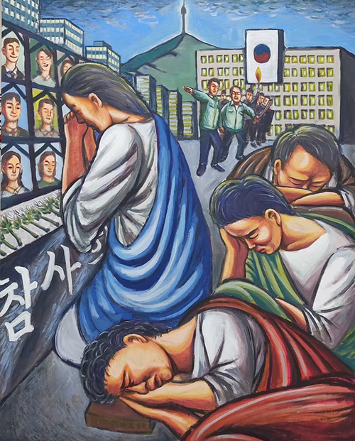 '겟세마니', 최형규 작가, 2024. ©최형규<br>