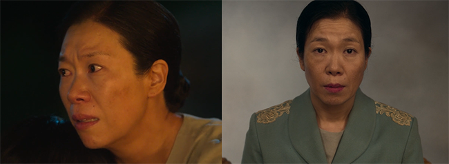 광례는 어린 애순을 꼬옥 끌어안고 ‘유언’ 같은 말을 남긴다. 시어머니와 손을 꼭 잡고 영정사진을 찍으러 간다. 그렇게 광례는 해녀 생활로 인한 후유증으로 얻은 ‘숨병’으로 세상을 떠난다. 잠깐 등장하지만 광례 역을 맡은 염혜란 배우의 연기는 많은 찬사를 받았다.<br>