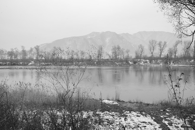 두만강, 중국 도문, 2015. ©이동근<br>