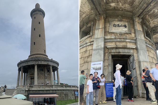 백옥산 탑. ⓒ2025 만주평화순례단<br>