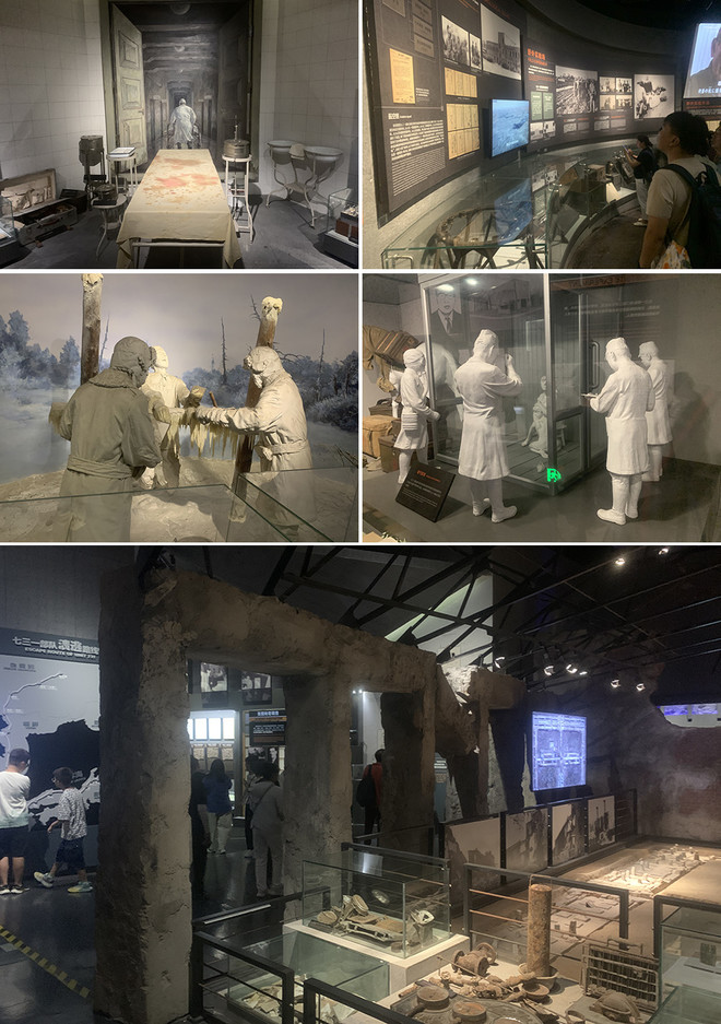 731부대와 관련한 전시물. 얼마나 잔인한 생체 실험이 자행되었는지를 생생하게 보여 준다. ⓒ2025 만주평화순례단<br>