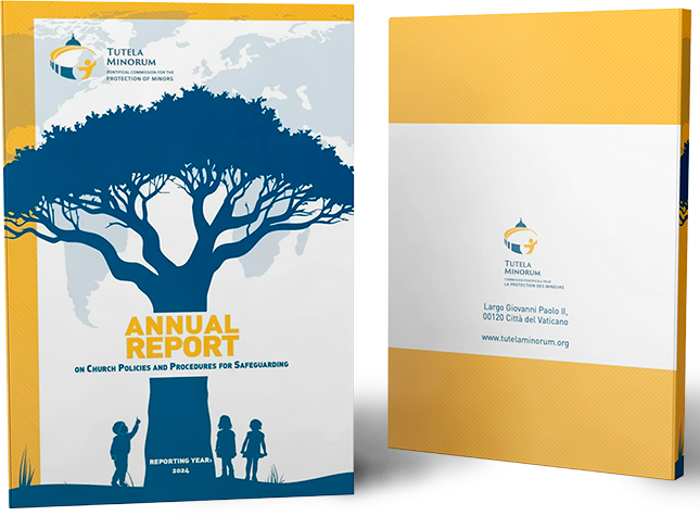 10월 16일, 교황청 미성년자보호위원회가 "교회&amp;nbsp;안전보호 방침&amp;nbsp;및 절차에 관한 연례 보고서(2024년 기준)"를 냈다. (이미지 출처 = 미성년자보호위원회 홈페이지)