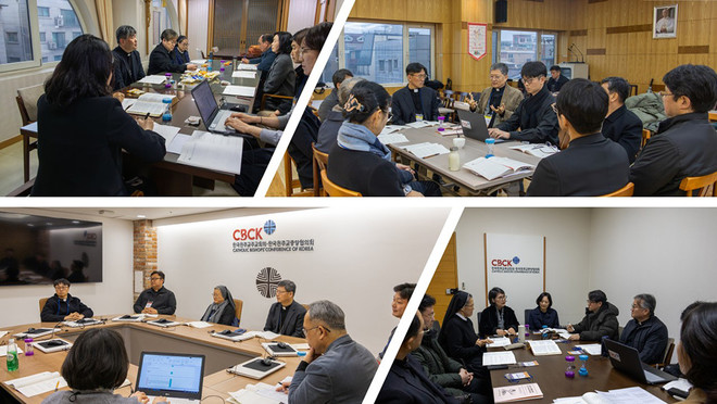 7개&nbsp;조별 나눔.&nbsp;(사진 제공 = 한국천주교주교회의)