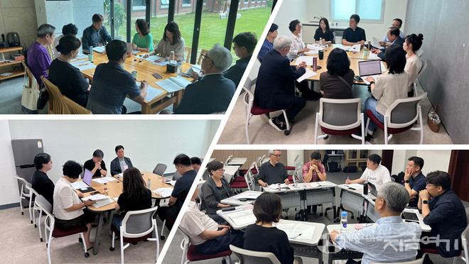 지난해 한국평단협 전반기 연수회에서 ‘성령 안에서의 대화’ 모임에 참여하고 있는 참가자들.&nbsp;ⓒ경동현 기자<br>