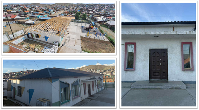 누수된 지붕을 보수하고 이중 출입문으로 교체하자 반으로 줄어든 난방비. ⓒ한국희망재단